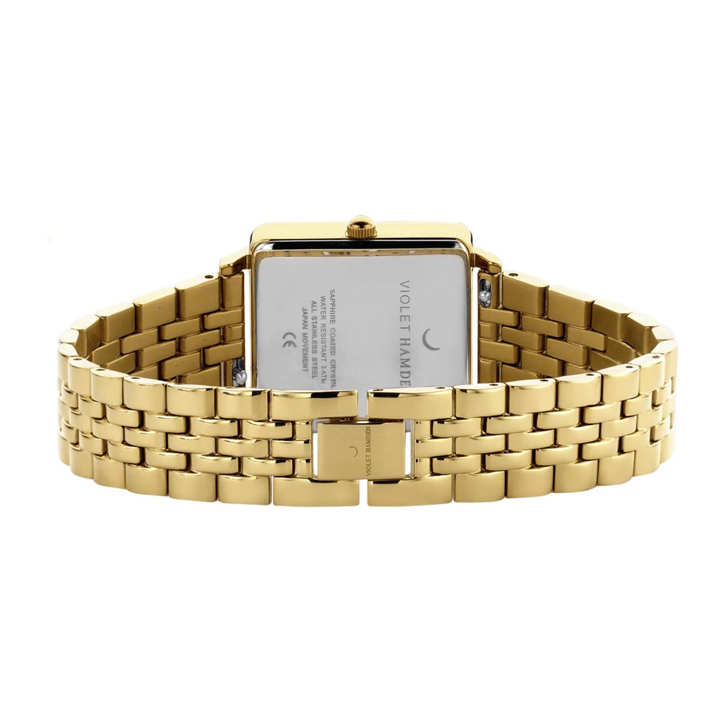 Violet Hamden Analog Watch in Gold