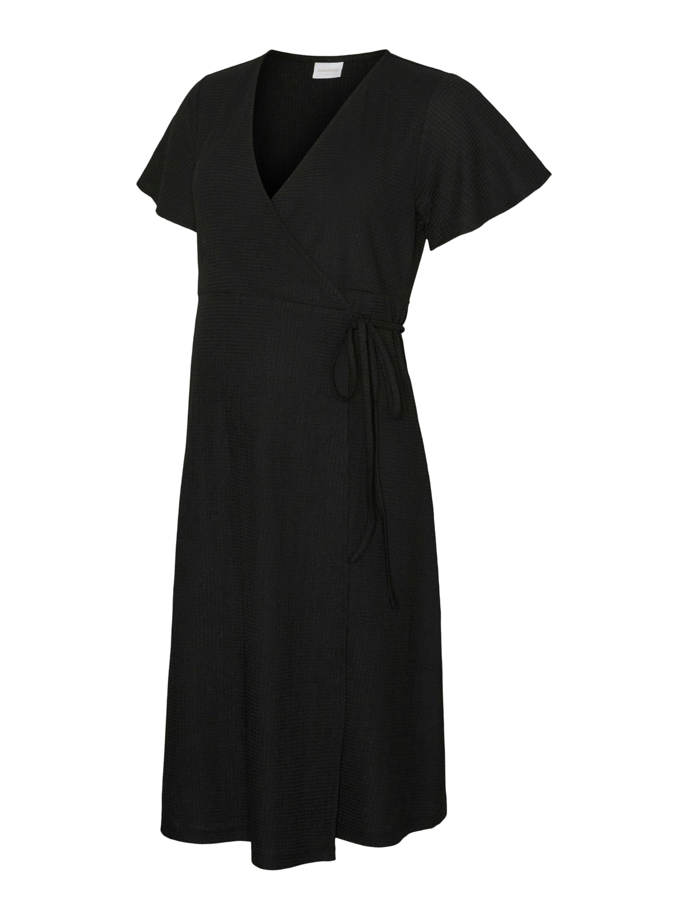 MAMALICIOUS Jurk 'MLSELIMA TESS' in de kleur Zwart, Productweergave