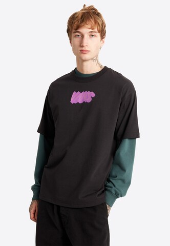 VANS Shirt 'Stone Swirl' in Black: front