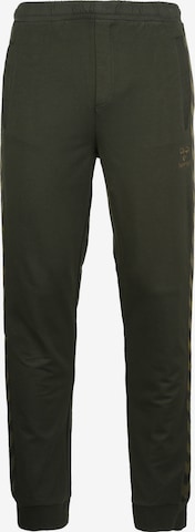 Hummel Workout Pants 'Move' in Green: front