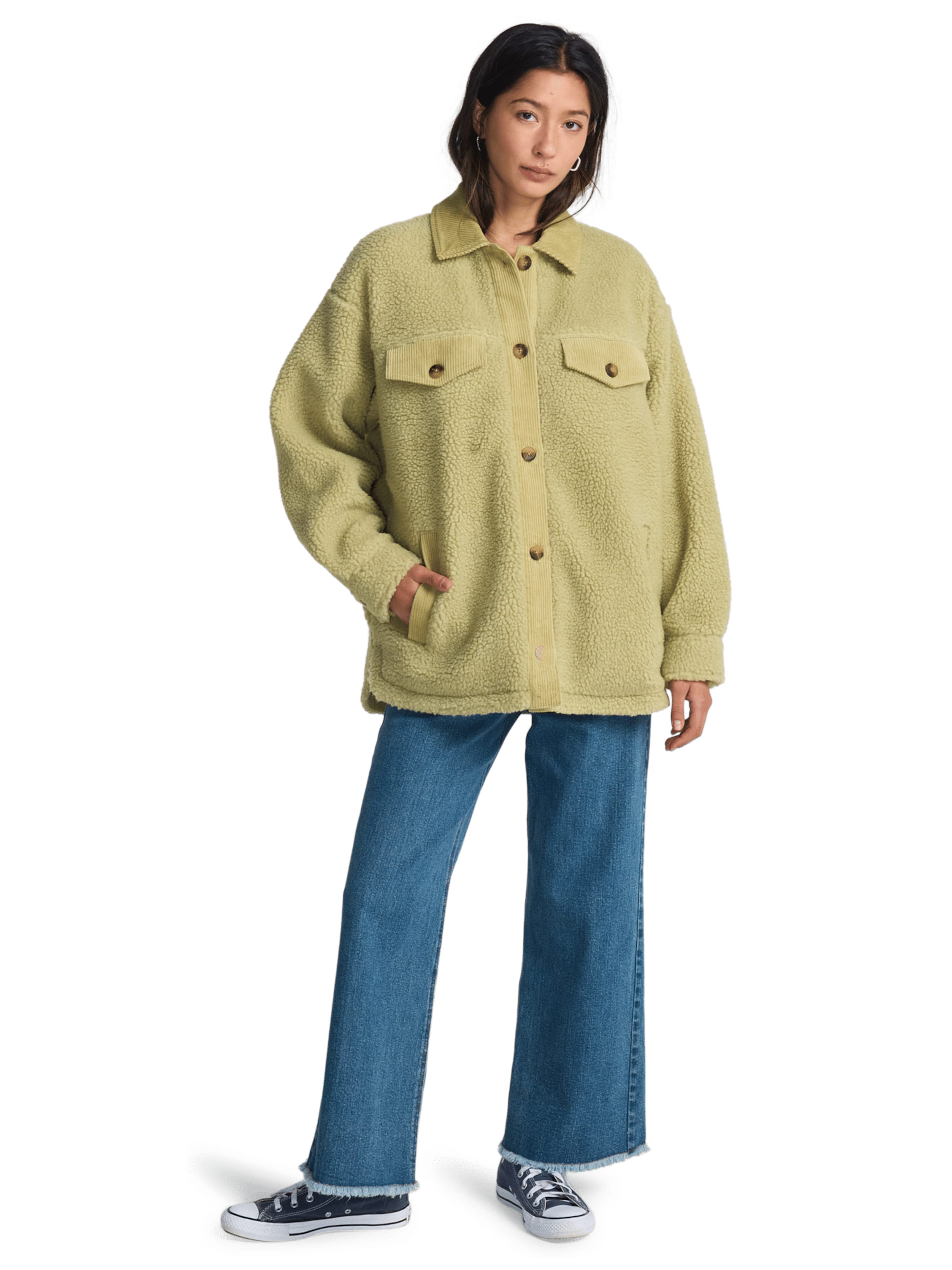 Veste mi-saison 'Coastal Waves' BILLABONG en vert