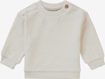 Noppies Sweatshirt 'Boaz' in White: front