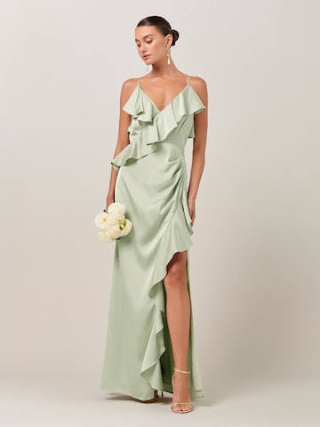 SávelVečernja haljina 'Eloise' - zelena boja