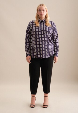 SEIDENSTICKER Blouse 'Schwarze Rose' in Lila