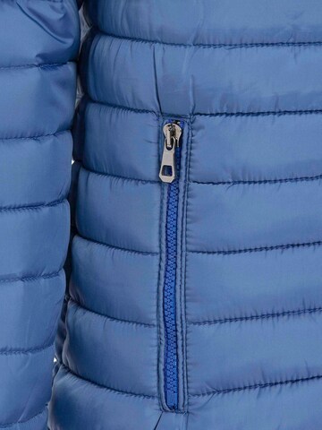 Daniel Hills Between-seasons coat 'Dorlan' in Blue