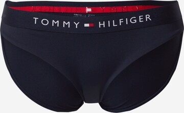 Slip costum de baie de la Tommy Hilfiger Underwear pe albastru: față
