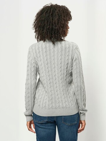 Pull-over ' UWMadeline ' U.S. POLO ASSN. en gris : derrière
