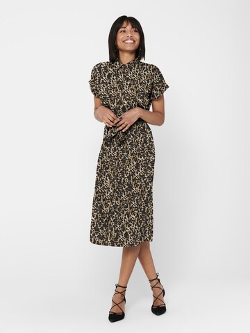 Robe-chemise 'ONLHANNOVER' ONLY en noir : devant