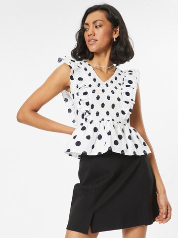 Dorothy Perkins Blouse in White: front