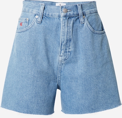 Calvin Klein Jeans Jean 'RAW EDGE' en bleu denim, Vue avec produit