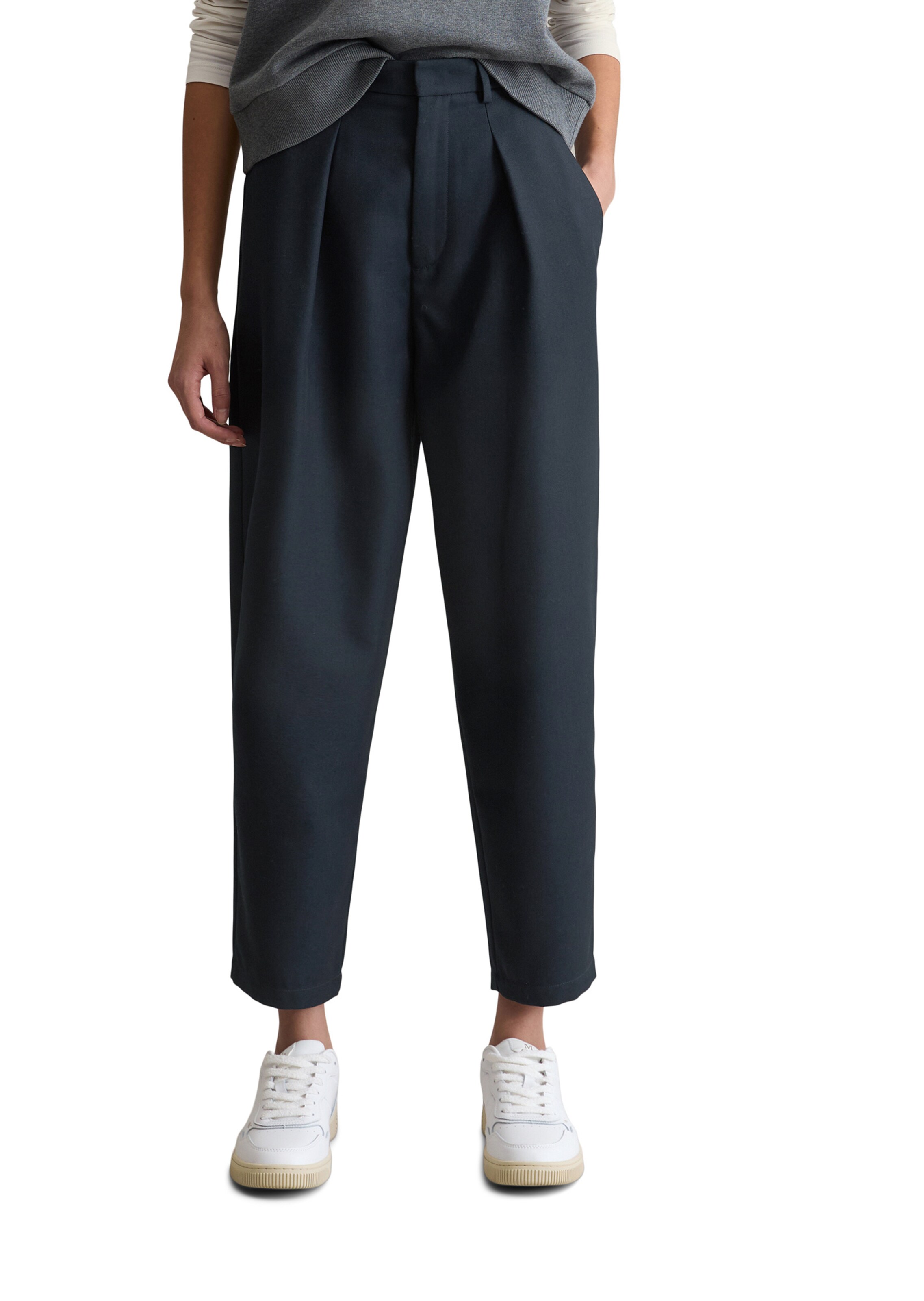 Marc O'Polo DENIM Tapered Hose in Blau: Vorderseite