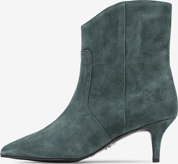 BRONX Ankle Boots 'Po-Lly' in Green: front