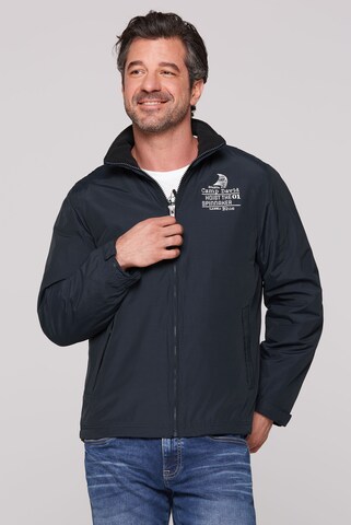 CAMP DAVID Between-Season Jacket in Blue: front