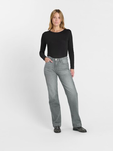 Le Temps Des Cerises Wide leg Jeans in Grijs