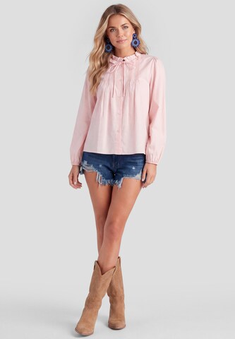 IZIA - Blusa em rosa