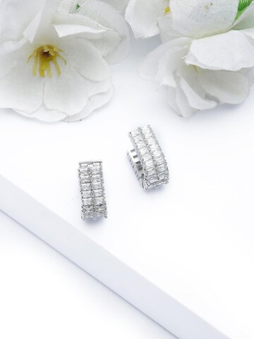 AVANT-GARDE PARIS Ohrringe 'Patriciaia' in Silber: Vorderseite