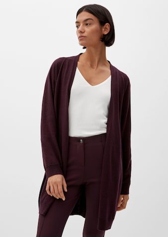 Cardigan s.Oliver BLACK LABEL en violet : devant