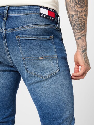 Coupe slim Jean 'SCANTON' Tommy Jeans en bleu