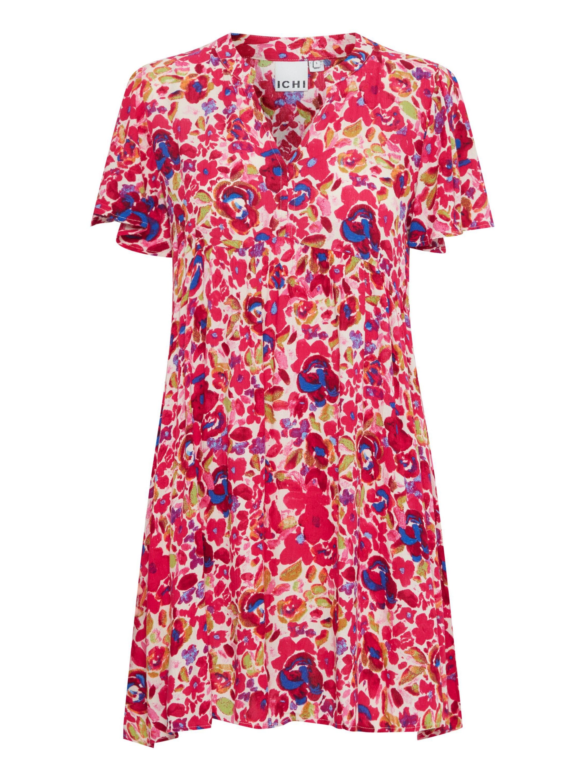 ICHI Shirt dress 'Marrakech' in Mixed colours: front