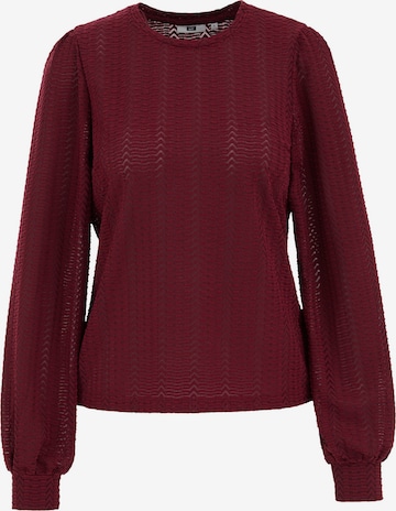 WE Fashion Pusero värissä punainen: etupuoli