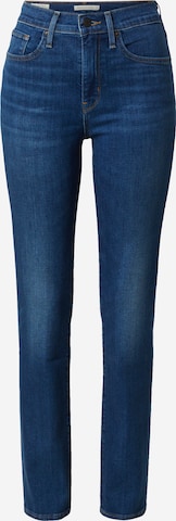 LEVI'S ® Jeans '724 High Rise Straight' in Blauw: voorkant