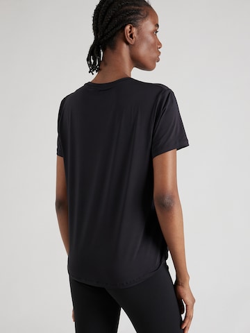 NIKE Functioneel shirt 'ONE SWSH HBR' in Zwart