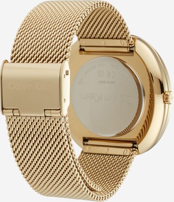 Orologio analogico di Calvin Klein in oro: frontale