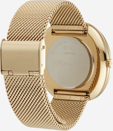 Calvin Klein Uhr in Gold: predná strana