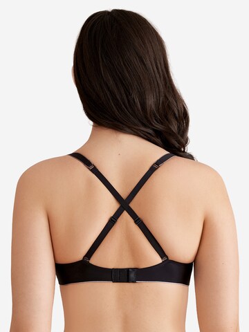 Conturelle T-Shirt BH 'Pure Feeling' in Schwarz