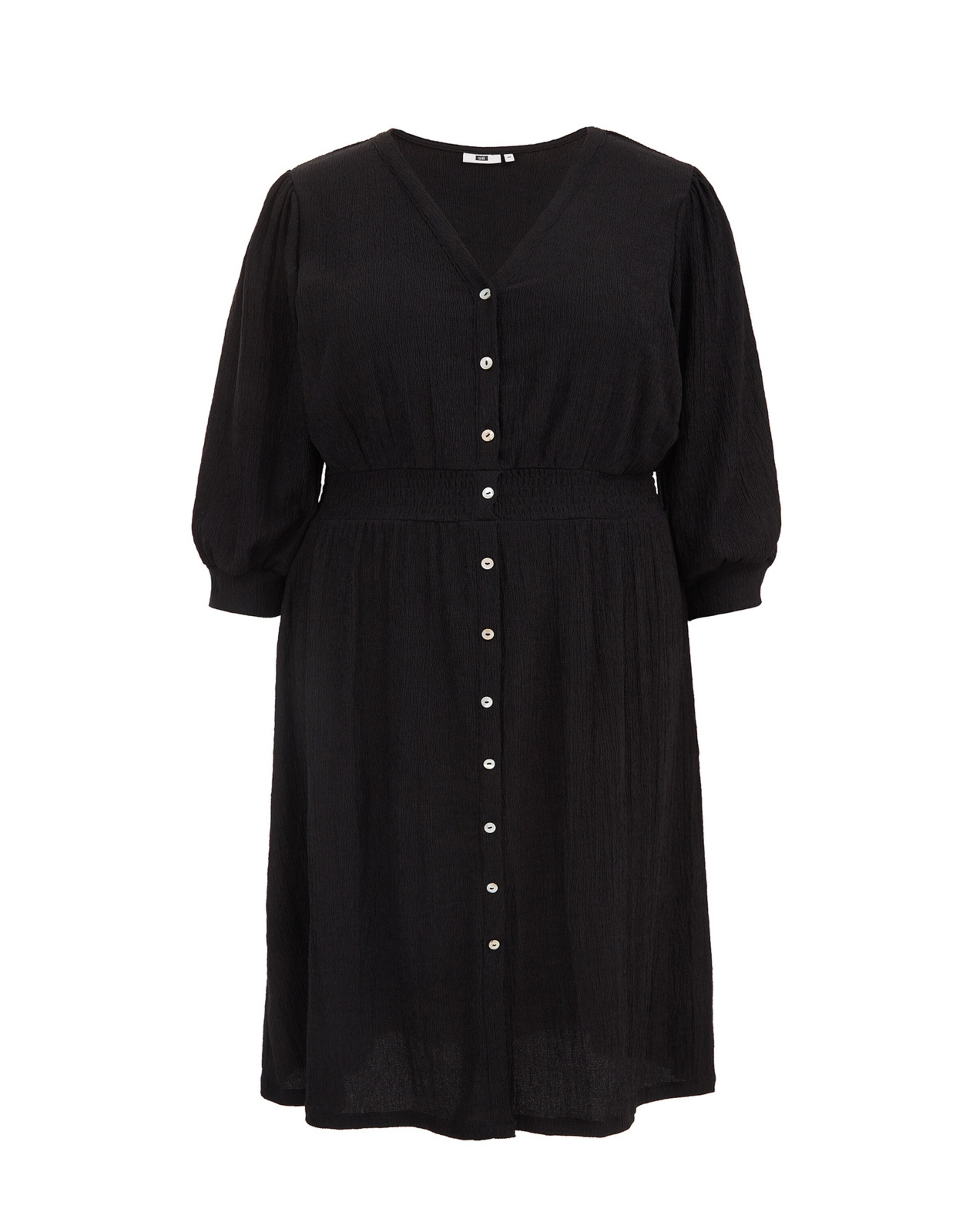 melns WE Fashion Blūžkleita: no priekšpuses