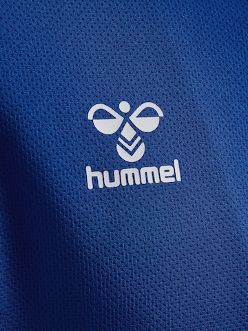 Hummel Sportsweatvest 'Authentic' in Blauw