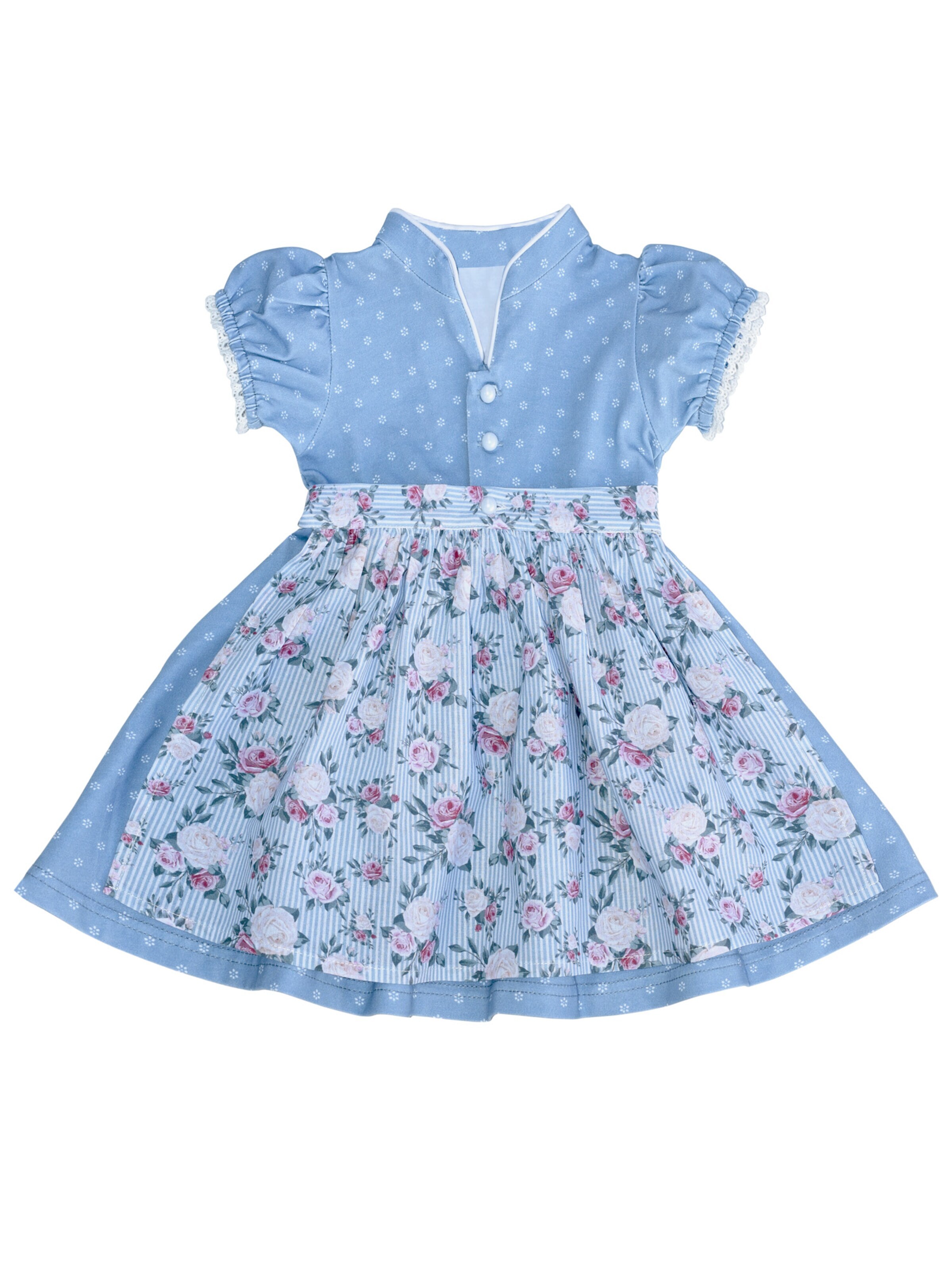 Mogo Kleid 'Madrisa'‌‌‌ in Blau: Vorderseite