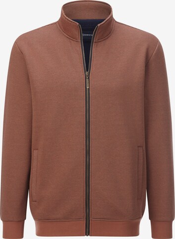 BABISTA Zip-Up Hoodie ' Norietta ' in Brown: front