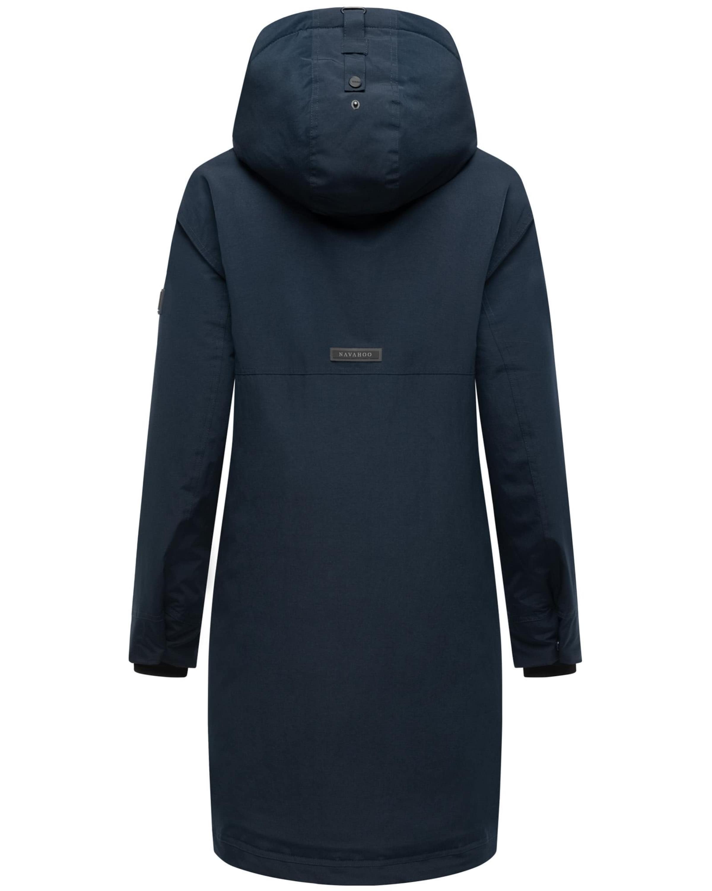 NAVAHOOZimski kaput 'Hageltanz 14' - plava boja