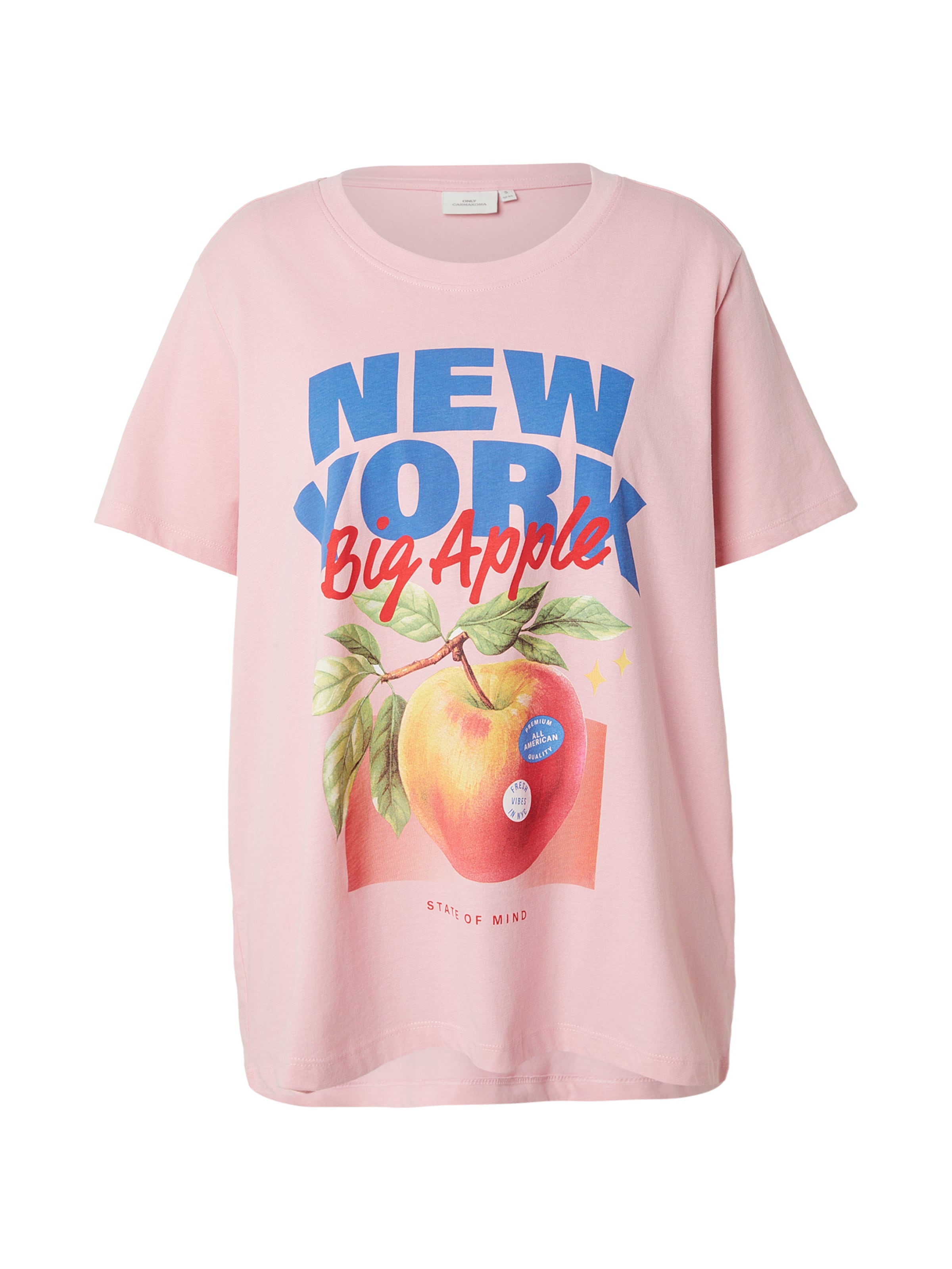 ONLY Carmakoma T-Shirt 'CARJOSSI' in Pink: Vorderseite