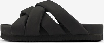 FLIP*FLOP Mules in Black: front