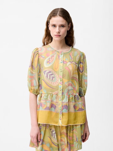 adl Blouse in Blauw