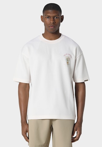 T-Shirt 'Pot De Vie' Pas De Monaco en blanc