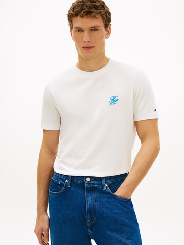 TOMMY HILFIGER T-Shirt in Weiß: Vorderseite