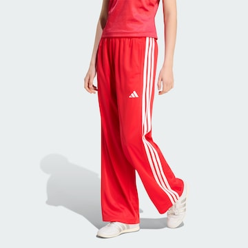 ADIDAS SPORTSWEAR Loosefit Sportbroek 'Dayready' in Rood: voorkant
