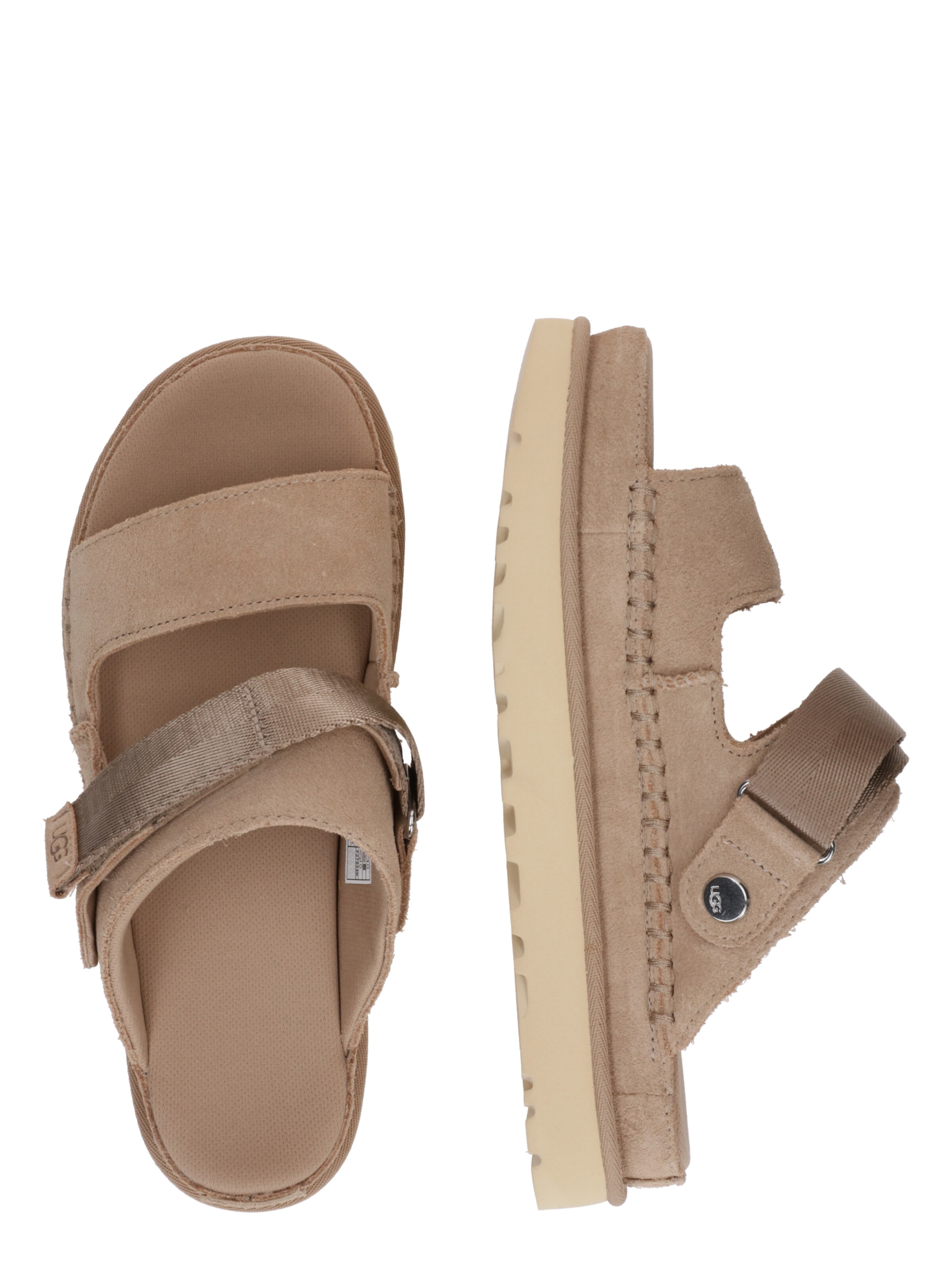 UGG Pantolette 'Goldenstar Glide' in Braun