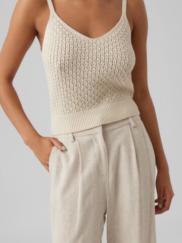 Tops en tricot 'Blanca' VERO MODA en beige