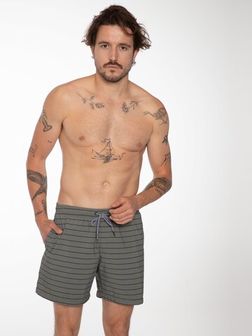 PROTEST Board Shorts 'SHARIF' in Green