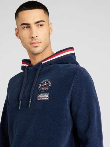 Pullover 'Alaska Ice Tour' di CAMP DAVID in blu