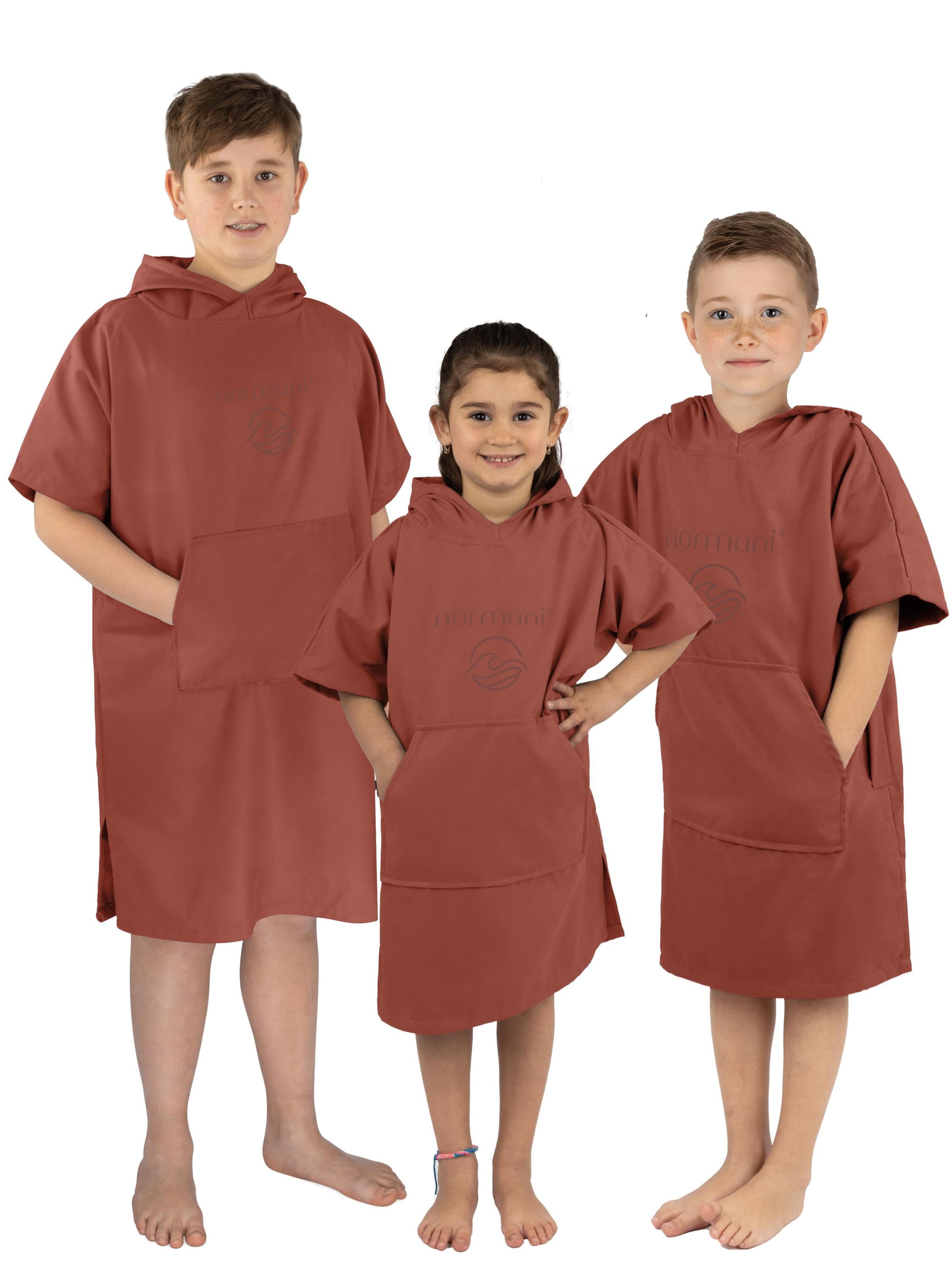 normani Badjas 'Luquillo' in Rood: voorkant