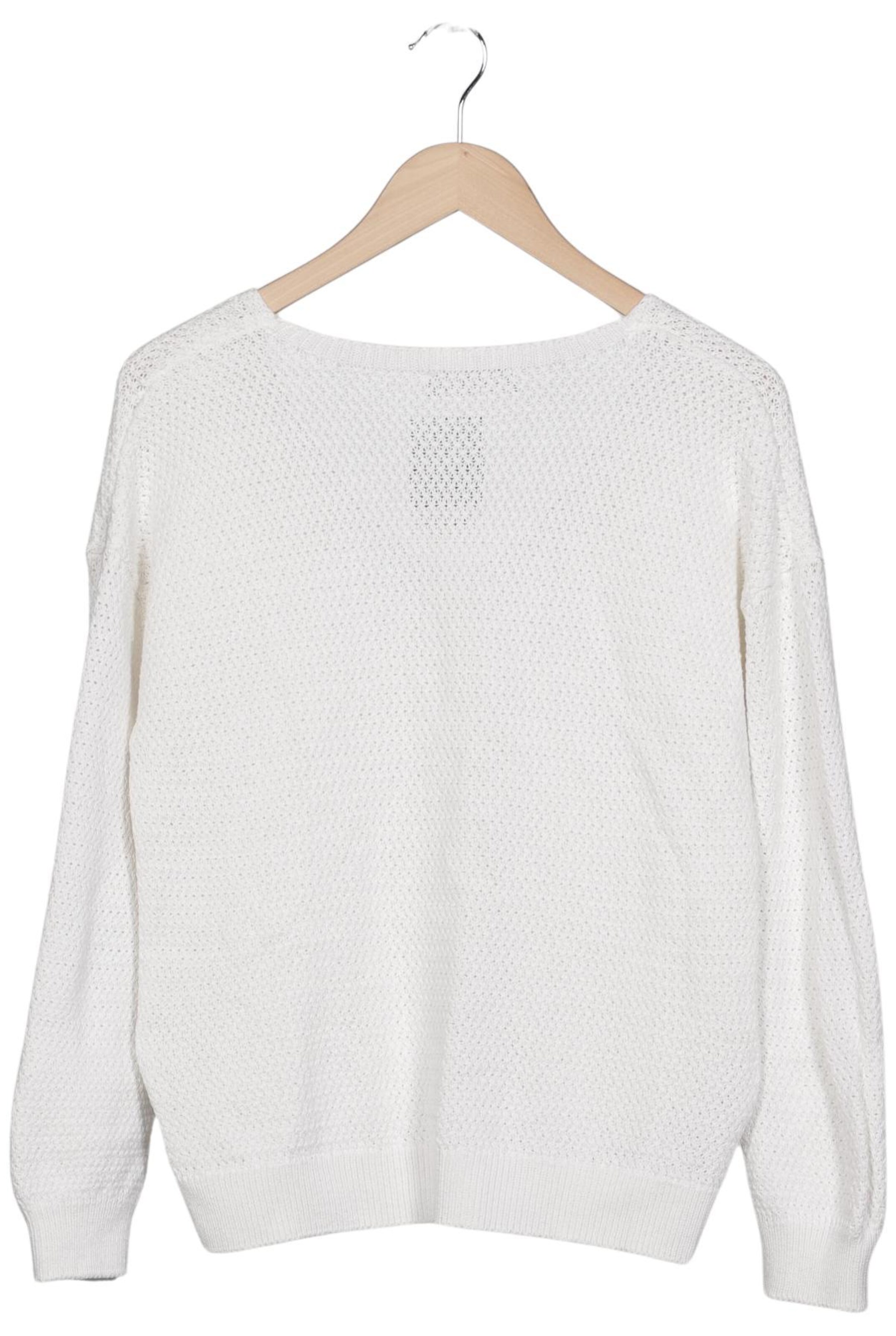 MANGO Pullover S in Weiß