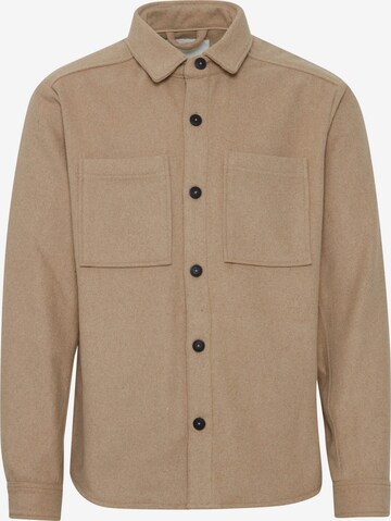 Chemise 'Tam' !Solid en beige : devant