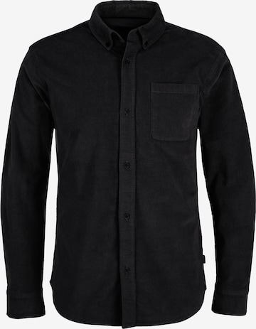 BLEND Regular fit Button Up Shirt 'Clody' in Black: front