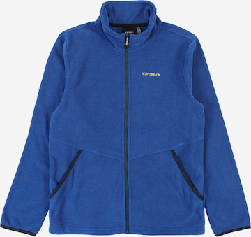 Veste en polaire fonctionnelle 'KOYUK' ICEPEAK en bleu : devant