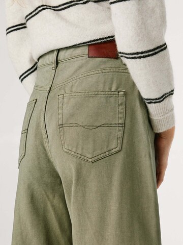 Wide leg Jeans 'Jaimy' di Pepe Jeans in verde
